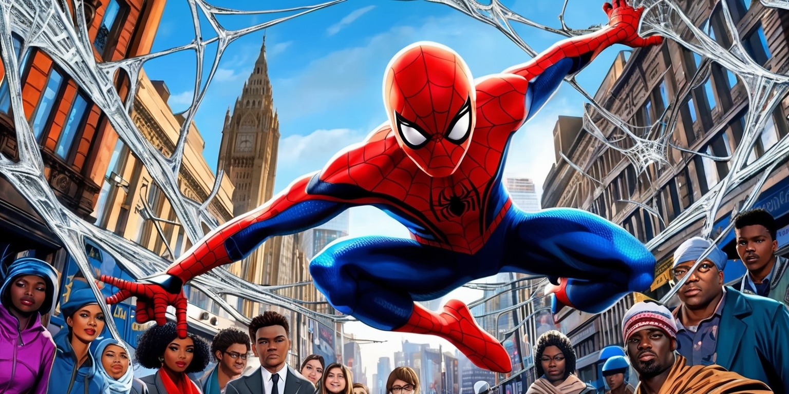 Glasgow Steps in as New York in First Look at Spider-Man’s Evolved Web Design