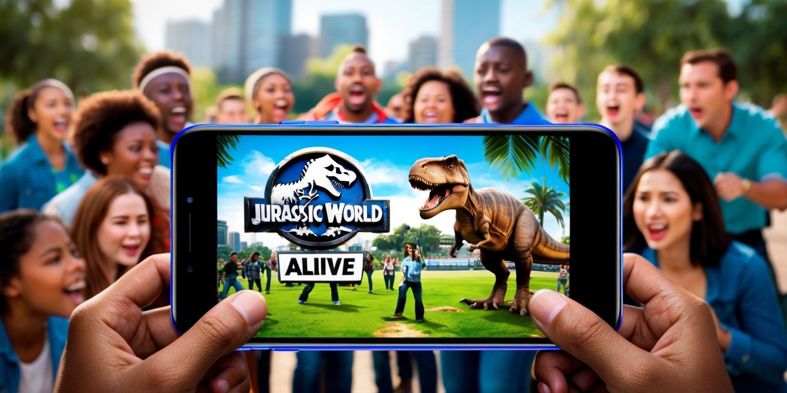 Unleashing Dinosaurs: Augmented Reality Adventures in Jurassic World Alive