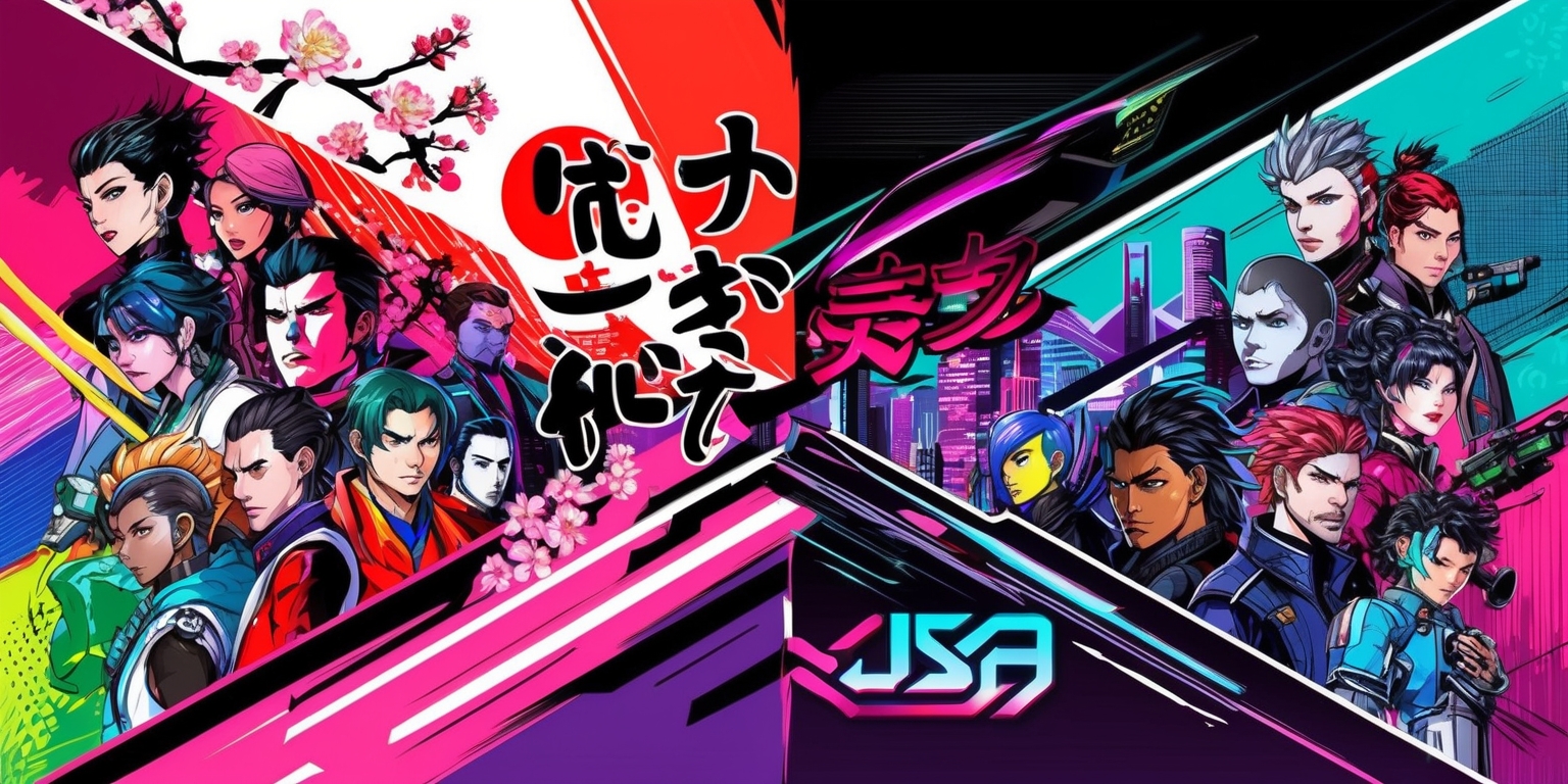 Shifting Perspectives: Japan and the West in Gaming Visuals